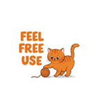子猫の一言イラスト編-1（個別スタンプ：31）