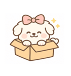 ふせんわん♪ もふっと気持ち伝える犬（個別スタンプ：3）