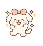 ふせんわん♪ もふっと気持ち伝える犬（個別スタンプ：4）