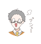 スタンプ「職員」（個別スタンプ：25）