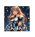 感情ダダ漏れメカ娘（個別スタンプ：1）