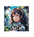 感情ダダ漏れメカ娘（個別スタンプ：22）