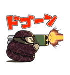 太っちょペンギン【バイオレンス編】（個別スタンプ：17）