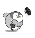 太っちょペンギン【バイオレンス編】（個別スタンプ：18）