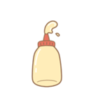 マヨネーズを絞る（個別スタンプ：3）