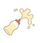 マヨネーズを絞る（個別スタンプ：4）
