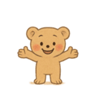 クマの気持ちスタンプ（個別スタンプ：8）
