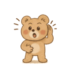 クマの気持ちスタンプ（個別スタンプ：26）
