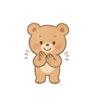クマの気持ちスタンプ（個別スタンプ：28）