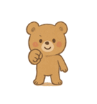 クマの気持ちスタンプ（個別スタンプ：38）