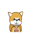 秋田犬の恋愛（個別スタンプ：15）