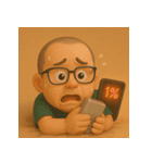 社畜ヒーロー：ミニサイズの大奮闘！（個別スタンプ：8）