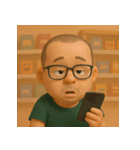 社畜ヒーロー：ミニサイズの大奮闘！（個別スタンプ：11）
