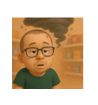 社畜ヒーロー：ミニサイズの大奮闘！（個別スタンプ：12）