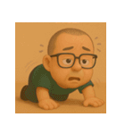 社畜ヒーロー：ミニサイズの大奮闘！（個別スタンプ：19）