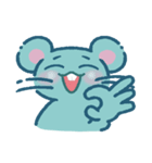 【日常使いOK】おちゃめなねずみくん（個別スタンプ：1）