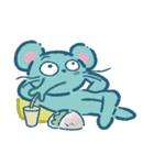 【日常使いOK】おちゃめなねずみくん（個別スタンプ：6）