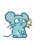 【日常使いOK】おちゃめなねずみくん（個別スタンプ：25）