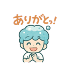 しゅわしゅわソーダくん（個別スタンプ：1）