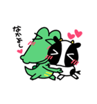 ワニなのにポチ（個別スタンプ：37）