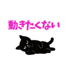 黒猫のねこ太（個別スタンプ：4）