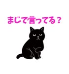 黒猫のねこ太（個別スタンプ：23）