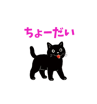 黒猫のねこ太（個別スタンプ：27）