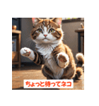 「ネコといっしょ。毎日スタンプ」（個別スタンプ：18）