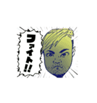 誰かの似顔絵あいさつ①（個別スタンプ：3）
