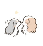 キャバリア LOVEいっぱい（個別スタンプ：1）