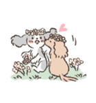 キャバリア LOVEいっぱい（個別スタンプ：4）