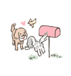 キャバリア LOVEいっぱい（個別スタンプ：6）