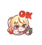 本城レイラ【ぬこぬこ王国】（個別スタンプ：13）