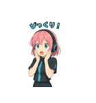 近未来の女の子（個別スタンプ：7）