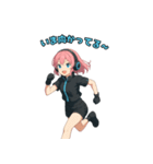 近未来の女の子（個別スタンプ：10）