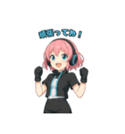 近未来の女の子（個別スタンプ：15）