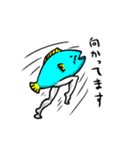 らくがきの民 シュール（個別スタンプ：7）