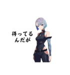 女の子イラストn（個別スタンプ：15）