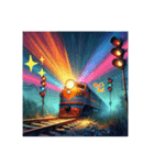 ロマンティック鉄道2025❤️13（個別スタンプ：3）