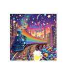 ロマンティック鉄道2025❤️13（個別スタンプ：7）