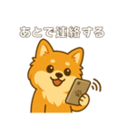 ポメのモコちゃんかわいいね①（個別スタンプ：8）