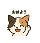 三毛猫にゃんこスタンプ（個別スタンプ：2）
