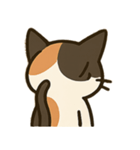三毛猫にゃんこスタンプ（個別スタンプ：7）