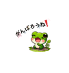 不思議なかえるの日常生活（個別スタンプ：9）