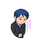 営業部のKさん（個別スタンプ：35）
