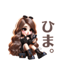 ちょいツンなギャル♡日常（個別スタンプ：15）