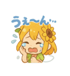 ひまわり妖精ちゃんの毎日（個別スタンプ：18）