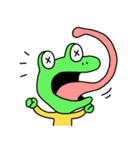 憂鬱なカエルの日常（個別スタンプ：32）