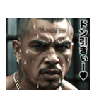 飛び出す！ 強面ギャング おねえ言葉（個別スタンプ：24）