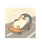 ホペンギンの可愛い色違いバージョン（個別スタンプ：10）